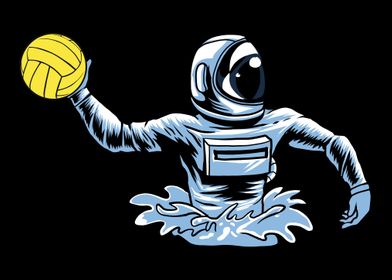Water Polo Astronaut