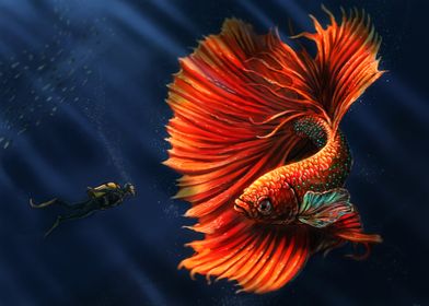 Deep Sea Betta