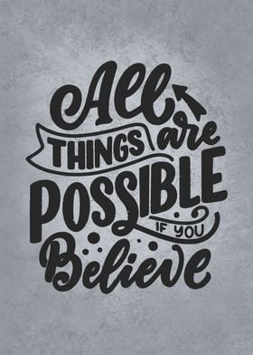 All Things Are Possible