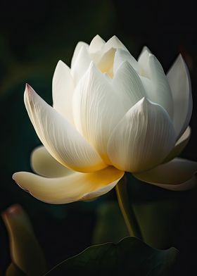 A white lotus