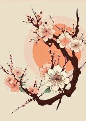 Japanese cherry blossoms