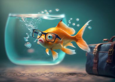 Traveling Goldfish