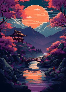 Colorful landscape