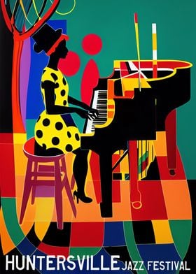 Retro Jazz Poster