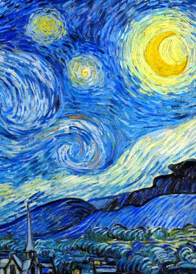 The Starry Night Van Gogh