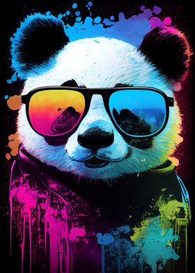 Panda Animal PopArt