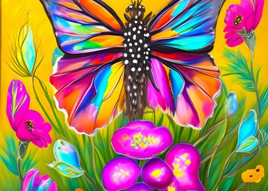 Colorful butterfly 