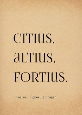 Latin Quote Stronger