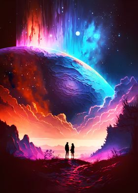 Stellar Dreamers Landscape