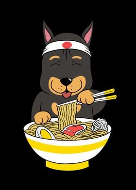 Doberman Ramen 