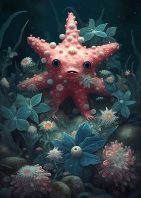Starfish Whimsical