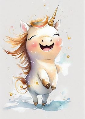 Unicorn Watercolor