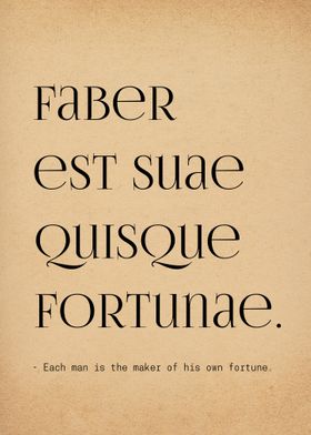 Latin Quote Fortune Maker