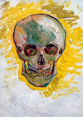 Van Gogh Skull 1887