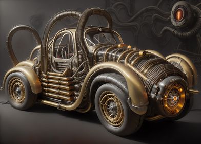 Daimler Steampunk Alien