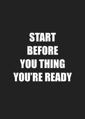 start before ready