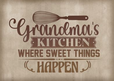 Grandma sweet kitchen