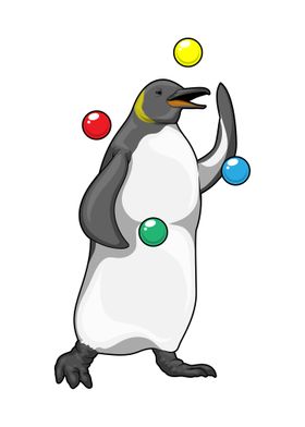 Penguin Juggler Juggle