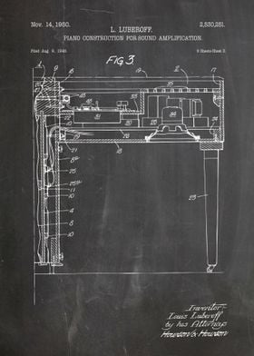 Piano construction patent