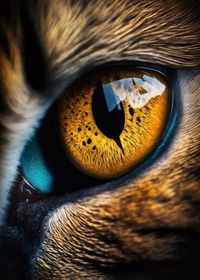 Golden Eyes Hypnotic Look