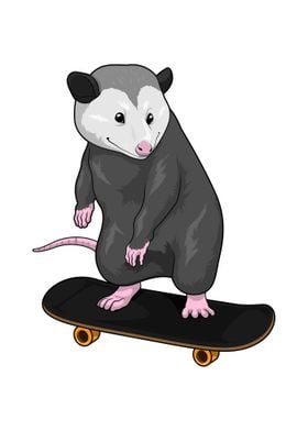 Opossum Skater Skateboard