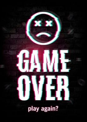 Game Over Play Again