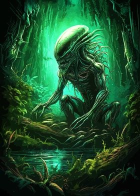 Forest Dwelling Alien