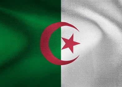 algeria algerian flag dz