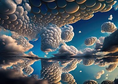 Surreal Skies Reflections