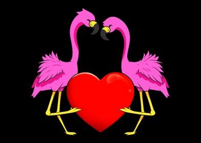 Flamingo Love