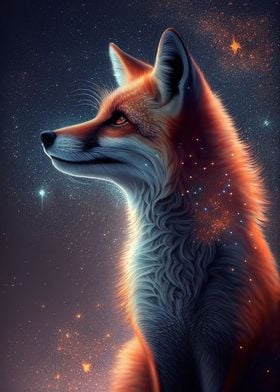 Fox Galaxy Animal