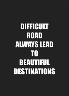 difficult road