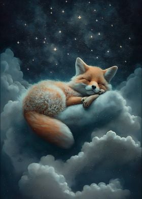 Fox in sky