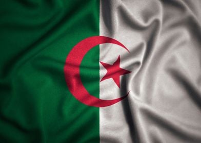 algieria algerian flag dz