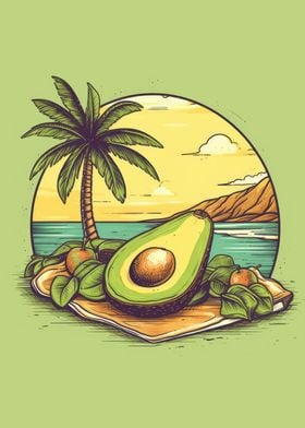 Avocado Sunset