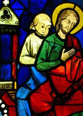 Two Seated Apostles