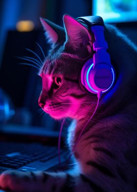 Gaming Cat