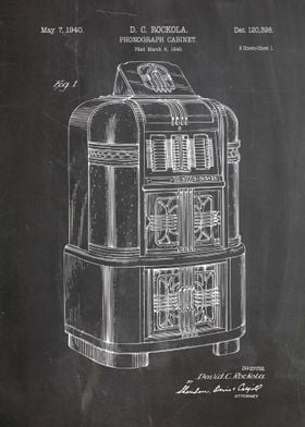 Jukebox patent 1940