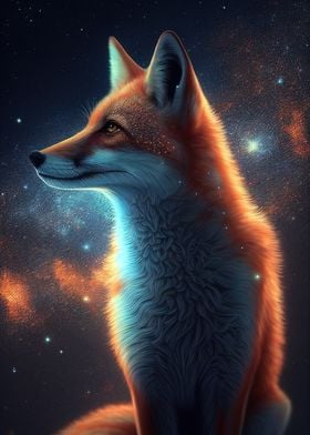 Fox Galaxy Animal