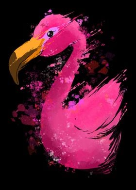 Colorful Flamingo