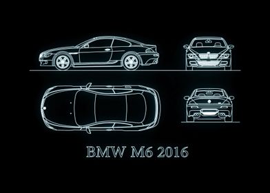 BMW M6 2016 