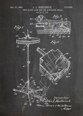 Anti slide lock actuator