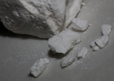 Colombian cocaine close up