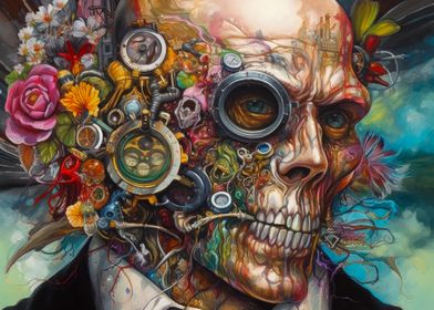 The Colorful Skull