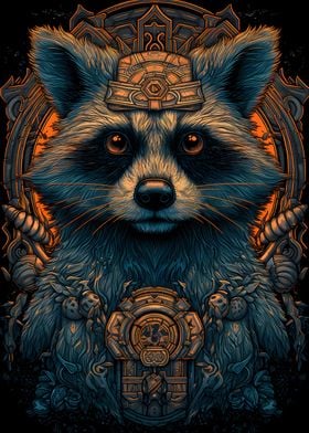 Raccoon Imaginative