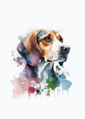 Beagle Watercolors 