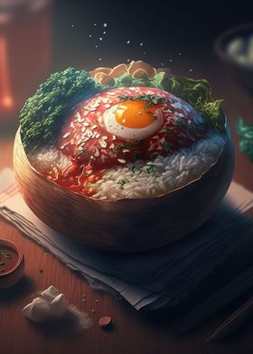 bibimbap korean food