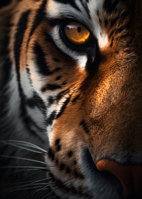 Intense Eye of the Tiger 
