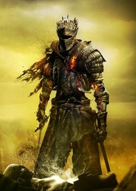 Demon's Souls Video Game Poster Key Art 