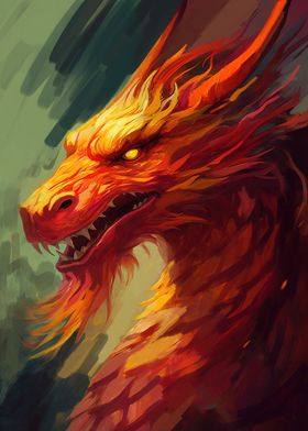 Evil Red Dragon